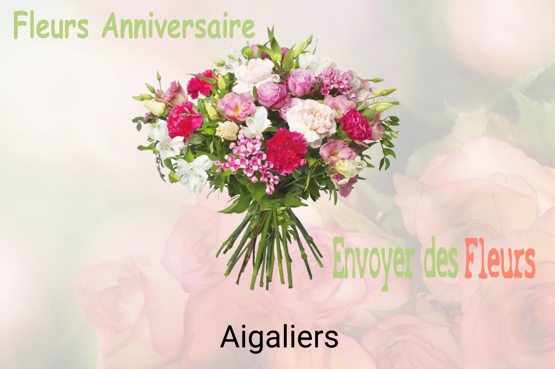 Bouquet de fleurs d’anniversaire livré à Aigaliers